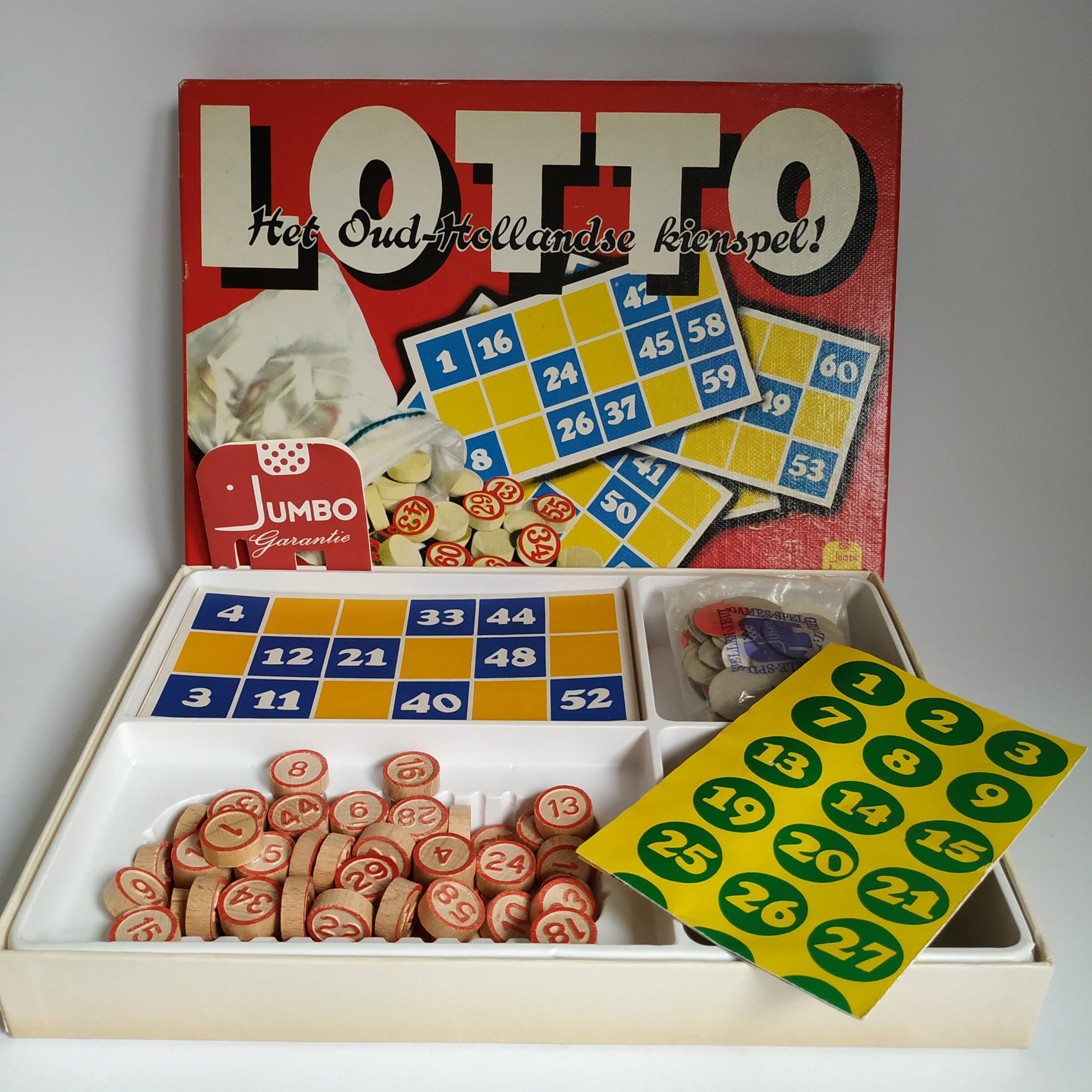 armoede Leeuw ontvangen Vintage Lotto Het Oud Hollands Kienspel Jumbo - Queens Vintage