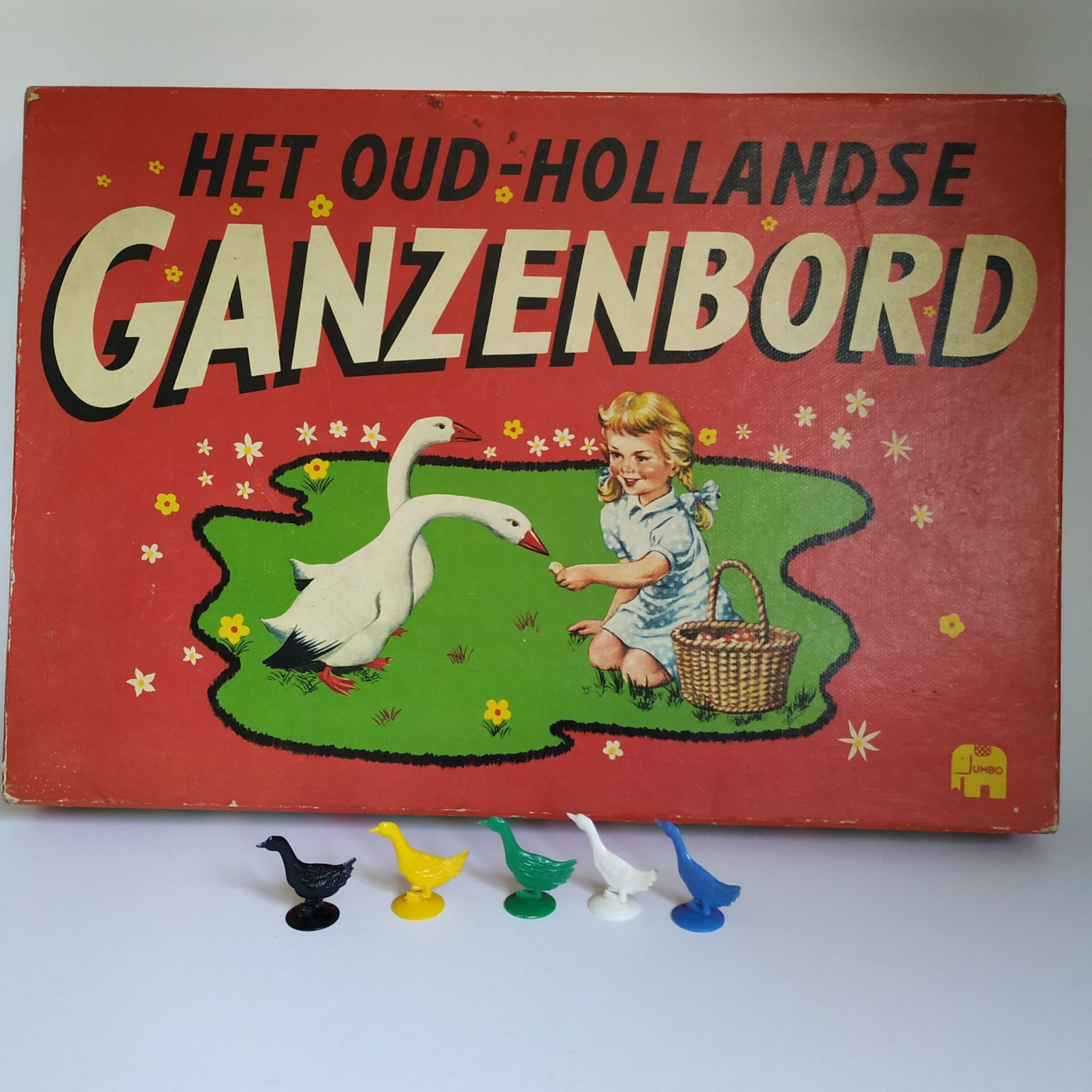 Vintage Het OudHollandse Ganzenbord Spel van Jumbo