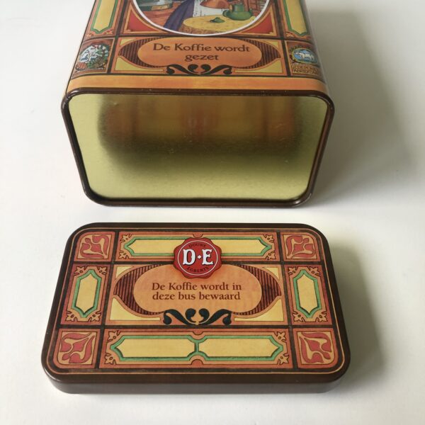 Vintage blik/bewaar bus Koffie van Douwe Egberts