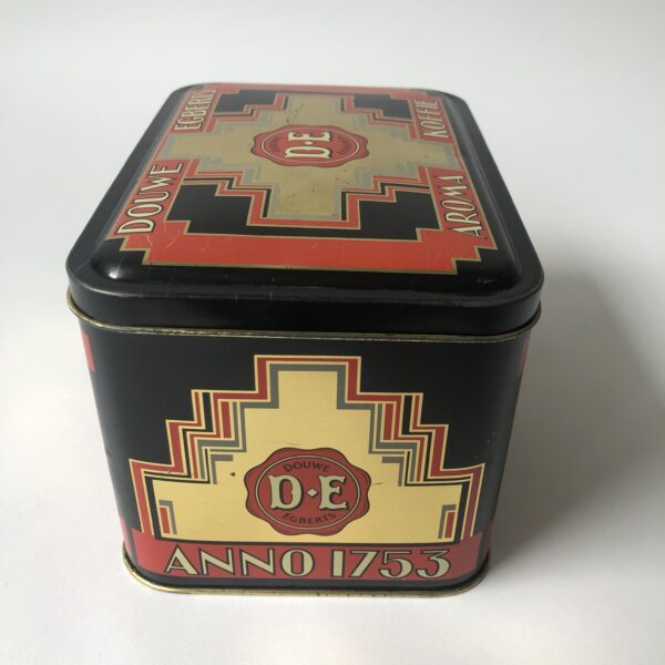 Vintage blik/trommel van Douwe Egberts Aroma-Koffie