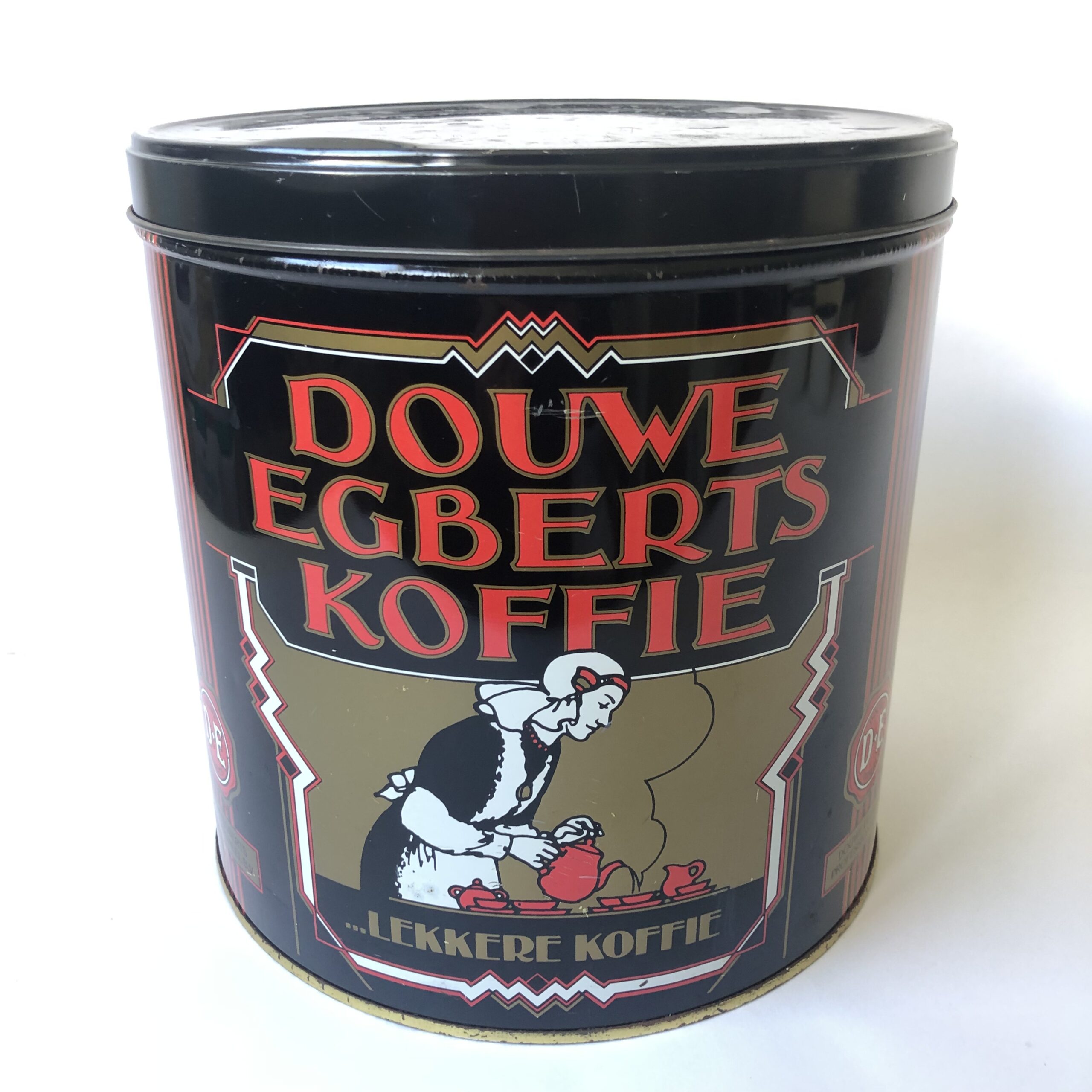 Vintage blik Douwe Egberts Koffie