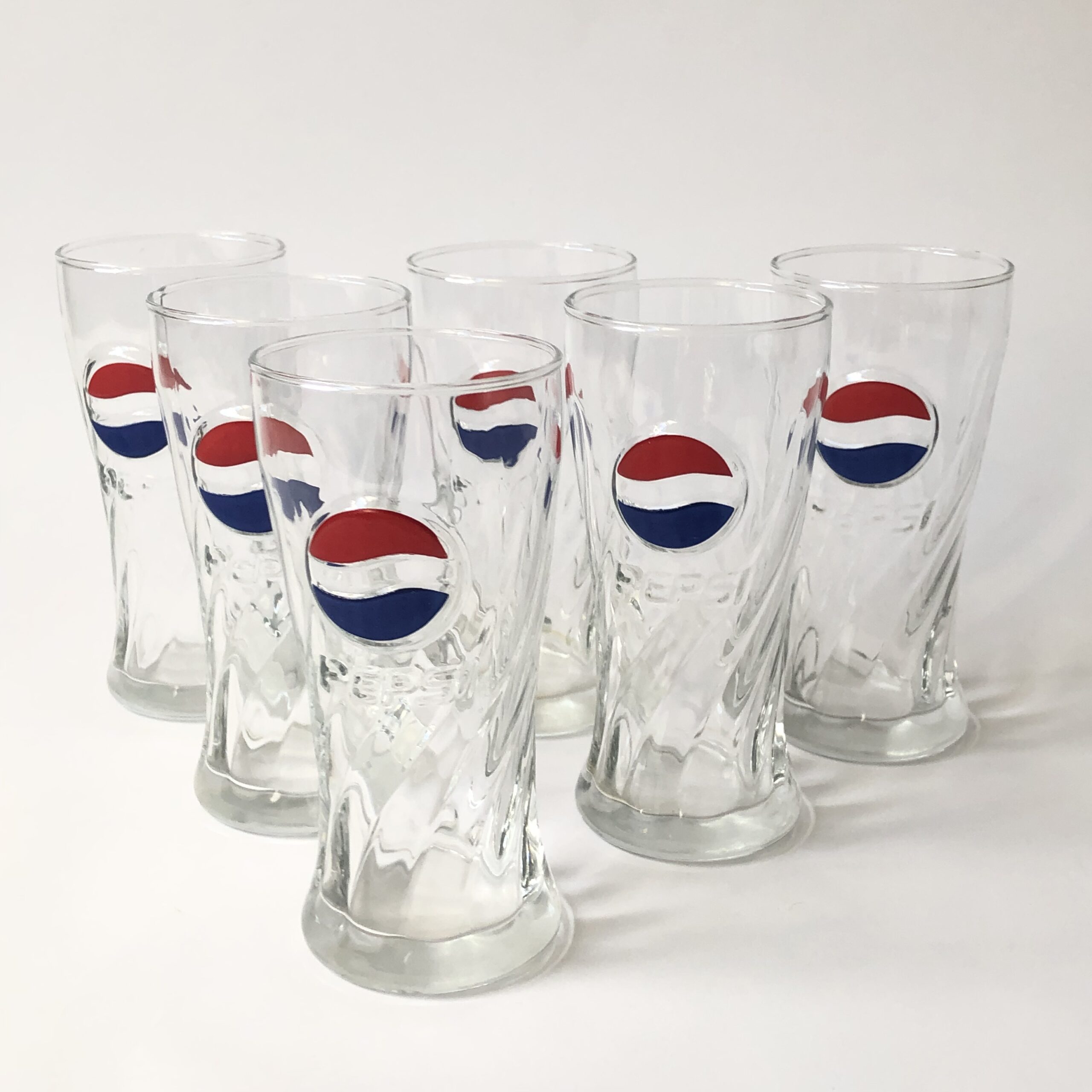 Vintage drinkglazen van Pepsi