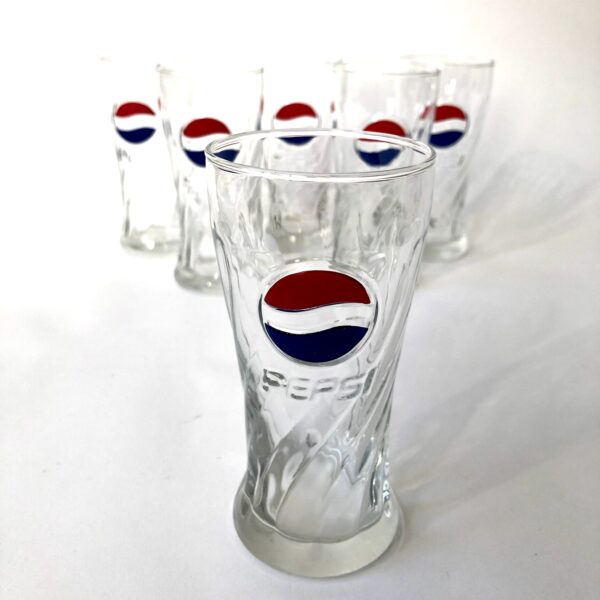 Vintage drinkglazen van Pepsi