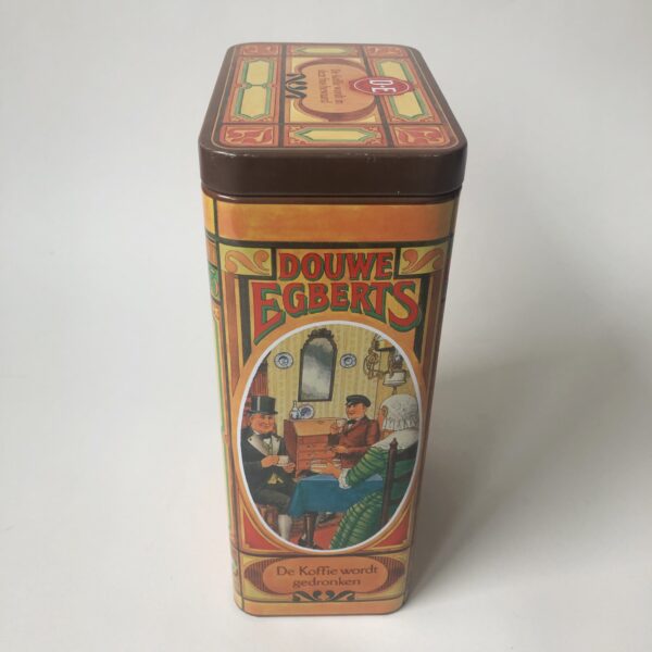 Vintage blik/bewaar bus Koffie van Douwe Egberts