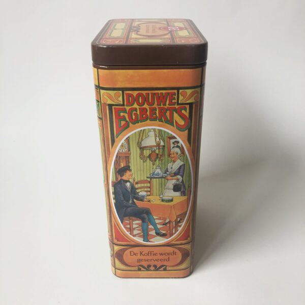 Vintage blik/bewaar bus Koffie van Douwe Egberts